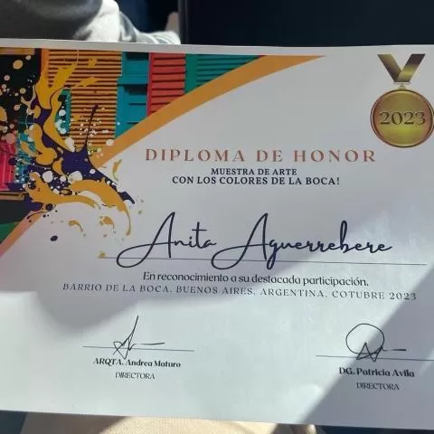 Imagen de proyecto Diploma de honor: Con los colores de la Boca